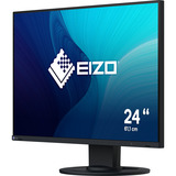 EIZO FlexScan EV2410R-BK pantalla para PC 61,2 cm (24.1") 1920 x 1200 Pixeles WUXGA LCD Negro, Monitor LED negro, 61,2 cm (24.1"), 1920 x 1200 Pixeles, WUXGA, LCD, 5 ms, Negro