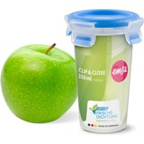 Emsa CLIP & CLOSE 508551 recipiente de almacenar comida Otro Contenedor 0,35 L Transparente 1 pieza(s), Caja transparente/Azul, Contenedor, Otro, 0,35 L, Transparente, Polipropileno (PP), Polipropileno (PP)/Elastómero termoplástico (TPE)