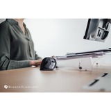 Evoluent Evoluent D Small Wireless ratón Oficina mano derecha RF inalámbrico Laser 3200 DPI negro/Plateado, mano derecha, Diseño vertical, Laser, RF inalámbrico, 3200 DPI, Negro