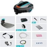 GARDENA 19605-60, Robot cortacésped gris/Turquesa