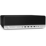 HP EliteDesk 800 G3 SFF Reacondicionado, PC completo negro/Plateado