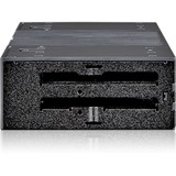 Icy Dock flexiDOCK MB024SP-B, Chasis intercambiable negro