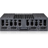 Icy Dock flexiDOCK MB024SP-B, Chasis intercambiable negro