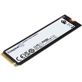 Kingston FURY FURY Renegade M.2 1000 GB PCI Express 4.0 3D TLC NVMe, Unidad de estado sólido negro, 1000 GB, M.2, 7300 MB/s