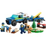 LEGO City Entrenamiento Móvil para Perros Policía, Juegos de construcción Juego de construcción, 5 año(s), Plástico, 197 pieza(s), 434 g