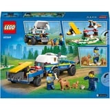 LEGO City Entrenamiento Móvil para Perros Policía, Juegos de construcción Juego de construcción, 5 año(s), Plástico, 197 pieza(s), 434 g