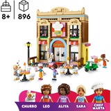 LEGO Friends Restaurante y Escuela de Cocina, Juegos de construcción Juego de construcción, 8 año(s), Plástico, 896 pieza(s), 1,31 kg