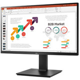 LG 24BK750Y-B reacondicionado, Monitor antracita