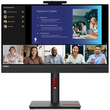 Lenovo ThinkVision T24v-30 LED display 60,5 cm (23.8") 1920 x 1080 Pixeles Full HD Negro, Monitor LED negro, 60,5 cm (23.8"), 1920 x 1080 Pixeles, Full HD, LED, 6 ms, Negro