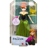 Mattel Anna Muñecas, Muñecos Disney Frozen Anna, Muñeca fashion, Femenino, 3 año(s), Niño/niña, Sonoro, Oro, Verde, Rojo