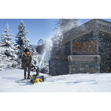 Stanley Sopladora de nieve a batería (SCSNP460R2-QW), 36 Voltios (2x18V), Soplador de nieve negro/Amarillo