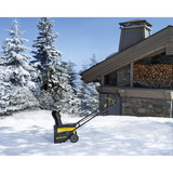Stanley Sopladora de nieve a batería (SCSNP460R2-QW), 36 Voltios (2x18V), Soplador de nieve negro/Amarillo