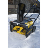 Stanley Sopladora de nieve a batería (SCSNP460R2-QW), 36 Voltios (2x18V), Soplador de nieve negro/Amarillo