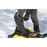 Stanley Sopladora de nieve a batería (SCSNP460R2-QW), 36 Voltios (2x18V), Soplador de nieve negro/Amarillo