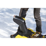 Stanley Sopladora de nieve a batería (SCSNP460R2-QW), 36 Voltios (2x18V), Soplador de nieve negro/Amarillo