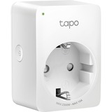 TP-Link Tapo P100 enchufe inteligente 2300 W Blanco, Toma de corriente con interruptor blanco, Inalámbrico, Bluetooth / Wi-Fi, 2,4 MHz, 802.11b, 802.11g, Wi-Fi 4 (802.11n), Interior, Blanco