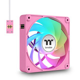 Thermaltake CL-F225-PL12PK-A, Ventilador rosa neón