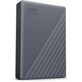 WD My Passport 6TB, USB-C, Unidad de disco duro gris