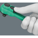 Wera 8100 SA 14 Juego de carracas Zyklop Comfort, 1/4", Kit de herramientas negro/Verde