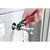 Wiha Alicates para bomba de agua QuickFix Classic automático, Alicates para bomba de agua / tubos negro/Rojo