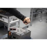 Wiha Juego de llaves hexagonales con mango transversal ComfortGrip, Destornillador negro/Rojo