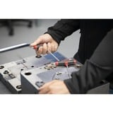 Wiha Juego de llaves hexagonales con mango transversal ComfortGrip, Destornillador negro/Rojo