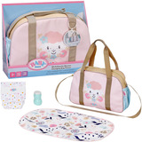 ZAPF Creation BABY born Changing Bag Flower, Accesorios para muñecas BABY born Changing Bag Flower, Bolsa de pañales para muñecas, 3 año(s)