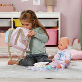 ZAPF Creation BABY born Changing Bag Flower, Accesorios para muñecas BABY born Changing Bag Flower, Bolsa de pañales para muñecas, 3 año(s)