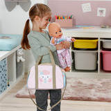 ZAPF Creation BABY born Changing Bag Flower, Accesorios para muñecas BABY born Changing Bag Flower, Bolsa de pañales para muñecas, 3 año(s)