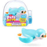 ZURU Pets Alive - Swimming Penguin, Muñecos Pets Alive 9573, Animales de juguete para el baño, Niño/niña, 3 año(s), Colores surtidos