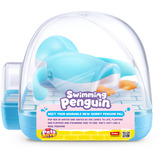 ZURU Pets Alive - Swimming Penguin, Muñecos Pets Alive 9573, Animales de juguete para el baño, Niño/niña, 3 año(s), Colores surtidos