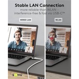 goobay Cable adaptador Ethernet USB-C 3.2 Gen2 > RJ-45, Slim blanco