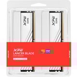 ADATA Lancer Blade módulo de memoria 32 GB 2 x 16 GB DDR5 ECC, Memoria RAM blanco, 32 GB, 2 x 16 GB, DDR5, 6000 MHz, 288-pin DIMM