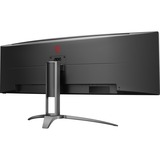 AOC B2 AG493UCX2 pantalla para PC 124 cm (48.8") 5120 x 1440 Pixeles Quad HD LED Negro, Monitor de gaming negro, 124 cm (48.8"), 5120 x 1440 Pixeles, Quad HD, LED, 1 ms, Negro