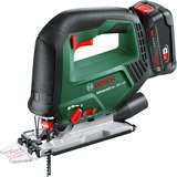 Bosch AdvancedSaw 18V power jigsaws 3000 spm 1,9 kg, Sierra de calar verde, Negro, Verde, 45°, Aluminio, Laminado, Plástico, Acero, Madera, Aluminio, Sin escobillas, 3000 spm