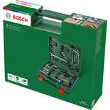 Bosch Juego de herramientas, 63 piezas, Kit de herramientas verde