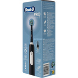 Braun Oral-B Pro 1 Cross Action, Cepillo de dientes eléctrico negro