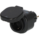 Brennenstuhl Connect WiFi enchufe WA 3600 XS03 Outdoor negro