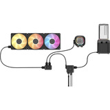 Corsair HydroX iCUE LINK XH505i RX 360 RGB Kit, Refrigeración por agua negro