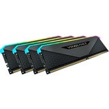 Corsair Vengeance CMN128GX4M4Z3600C18 módulo de memoria 128 GB 4 x 32 GB DDR4 3600 MHz, Memoria RAM negro, 128 GB, 4 x 32 GB, DDR4, 3600 MHz, 288-pin DIMM, Negro