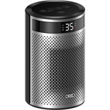 DREO Calefactor Atom 416, Termoventiladores negro/Plateado