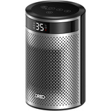 DREO Calefactor Atom 416, Termoventiladores negro/Plateado
