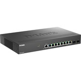 D-Link DMS-1250-10S/E, Interruptor/Conmutador negro