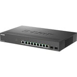 D-Link DMS-1250-10S/E switch Gestionado 2.5G Ethernet (100/1000/2500) Negro, Interruptor/Conmutador negro, Gestionado, 2.5G Ethernet (100/1000/2500), Montaje en rack