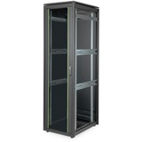 Digitus Armario de red de la serie Unique - 600 x 800 mm (an. x pr.), Armario IT negro, Rack o bastidor independiente, 42U, 800 kg, Negro