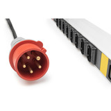 Digitus DN-95452, Regleta negro/Aluminio