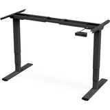 Digitus Estructura de mesa ajustable en altura eléctrica, motor dual, 3 niveles, Soporte negro