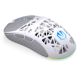 ENDORFY LIV Plus Wireless Onyx White, Ratones para gaming blanco
