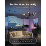 Govee Bombilla inteligente Edison E27 500lm (paquete de 2), Lámpara LED 