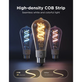 Govee Bombilla inteligente Edison E27 500lm (paquete de 2), Lámpara LED 